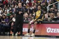 Toronto Raptors forward Scottie Barnes and coach Darko Rajakovic